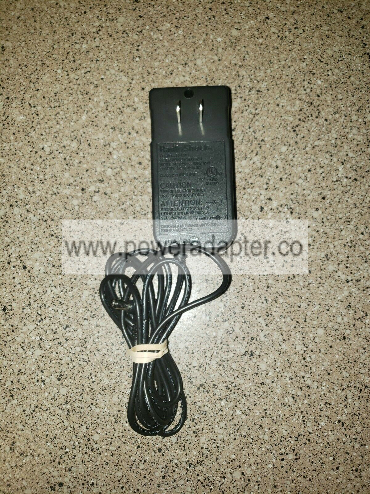 Radio Shack AC Adapter DC 12v 3A Cat No: 23-1305 This is a new Radio Shack AC/DC Adapter 12v. It has been tested with