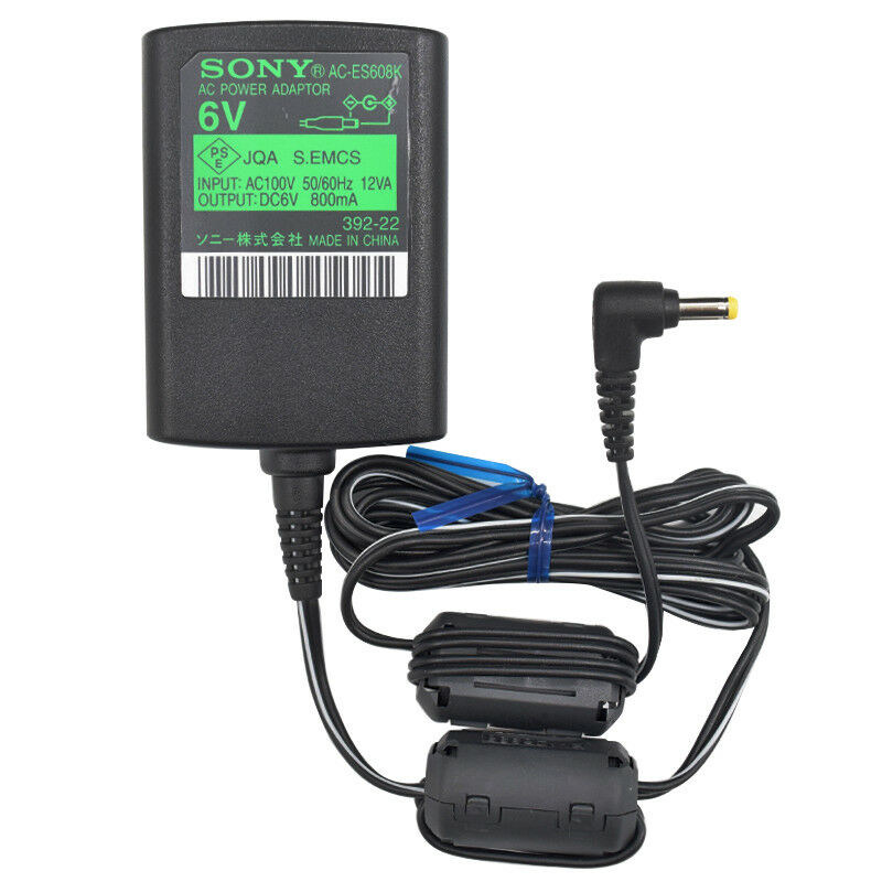 Genuine Sony AC Power Adaptor Charger 6V For Sony MiniDisc player Brand: Sony Compatible Brand: For Sony MPN: Does - Click Image to Close