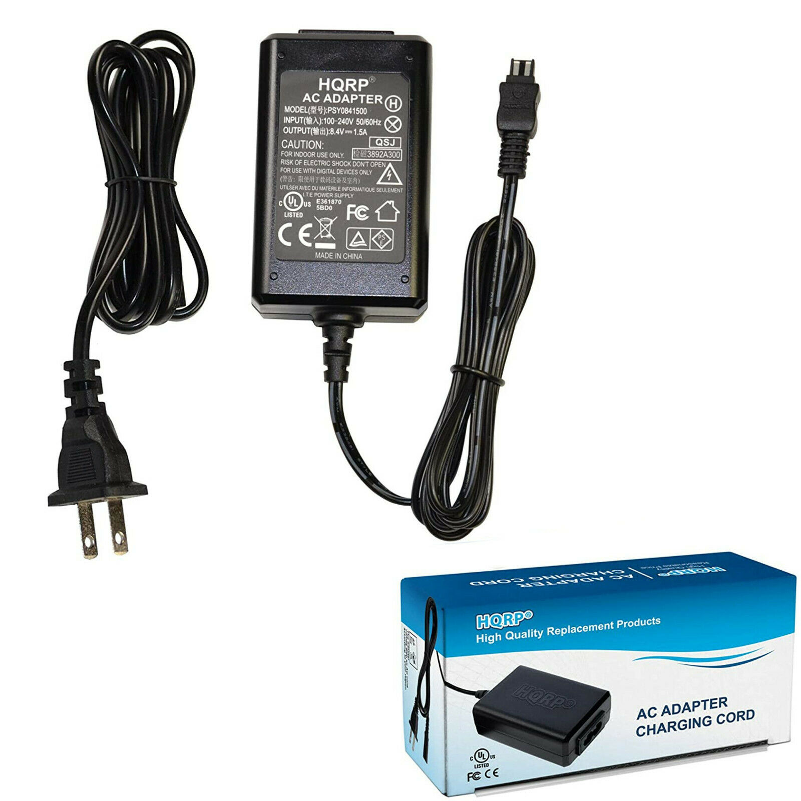 AC Adapter Charger for Sony HandyCam DCR-SR42A DCR-SR45 DCR-SR47 DCR-SR68 To Fit: Camcorder Compatible Brand: For Son - Click Image to Close