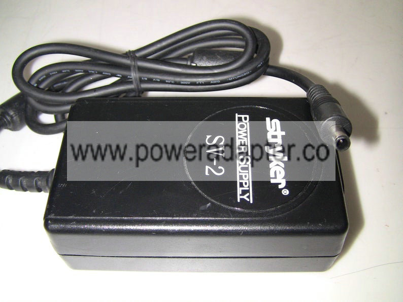 Stryker Power Supply SV-2 15V DC 6.0A Ac Adapter for 19” LCD Monitor Up for Sale on a Stryker Power Supply SV-2 15V D