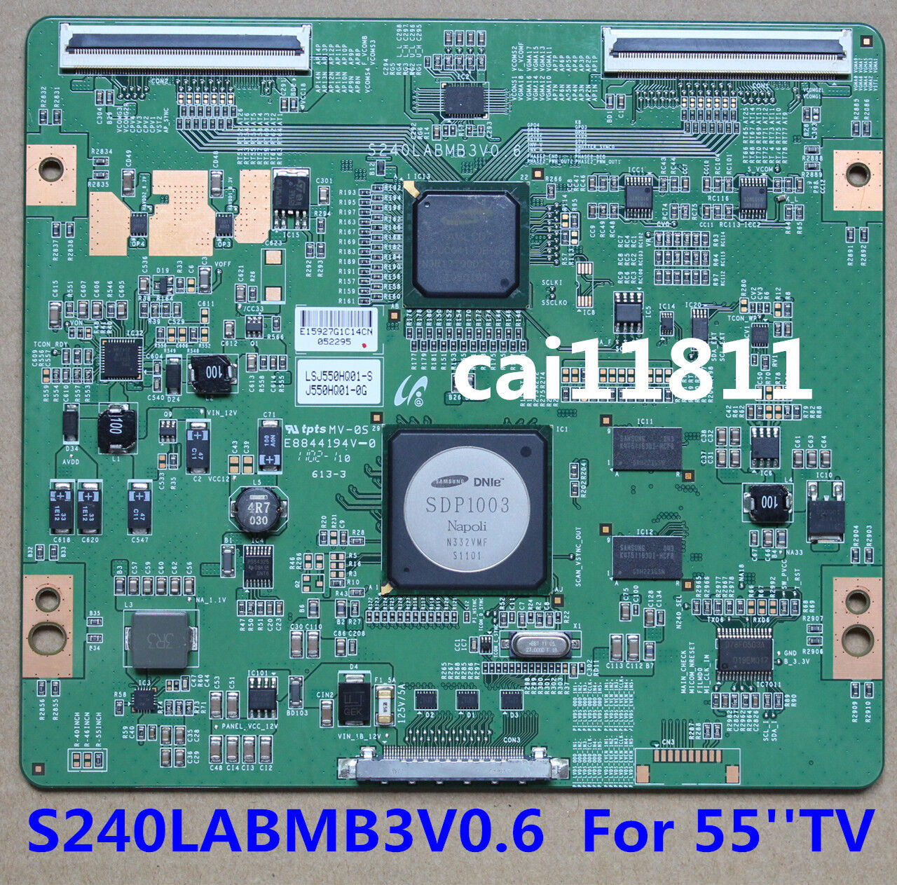 T-Con Board S240LABMB3V0.6 S240LABMB3V06 Samsung UN55D7000LFXZA For 55'' TV Compatible Brand: Samsung Type: T-Con Boa
