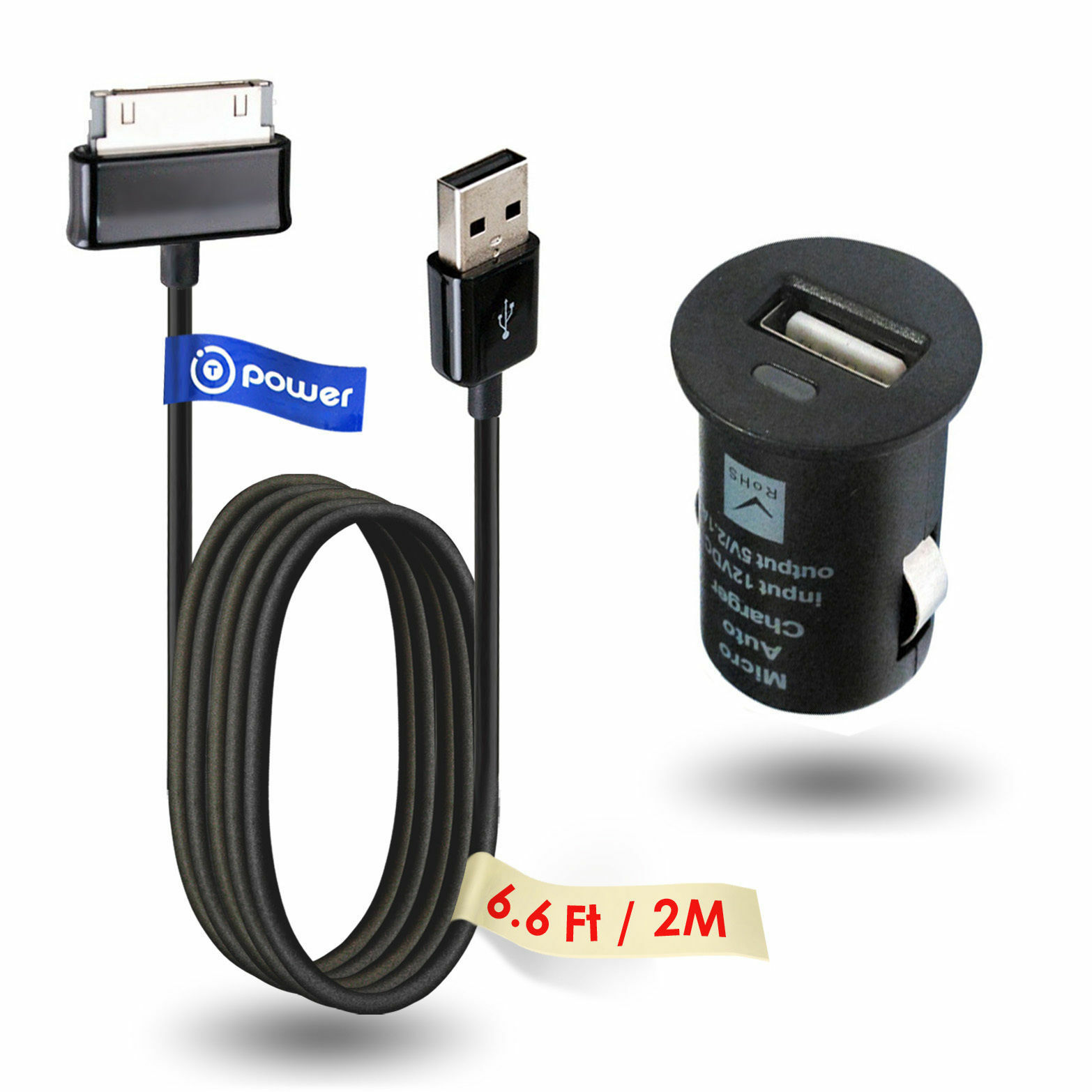 CAR USB USB Ac Adapter Charger for Samsung Galaxy Tab Tablet 7 10.1 Power Supply 1 pc x DC 5V 2A USB Car/Auto Charger (