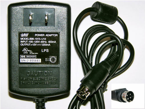 New YHi 898-1015-U12 12V AC Power Adapter for HP ScanJet 5470C Compatible Series: HP ScanJet 5470C, HP Scanjet Custo
