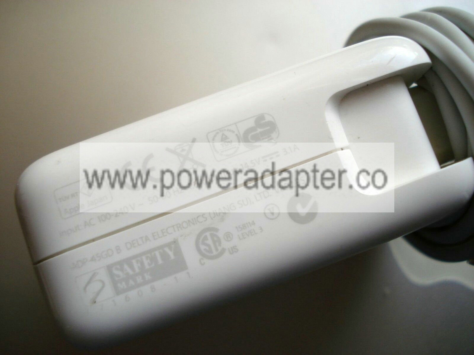 Original OEM 45W AC Power Adapter A1244 A1374 for APPLE A1369 A1370 MacBook Air - Click Image to Close