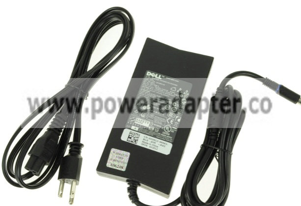 NEW JU012,CM161,MTMPN Dell OEM PA-4E 130 Watt Laptop Charger Power Adapte - Click Image to Close