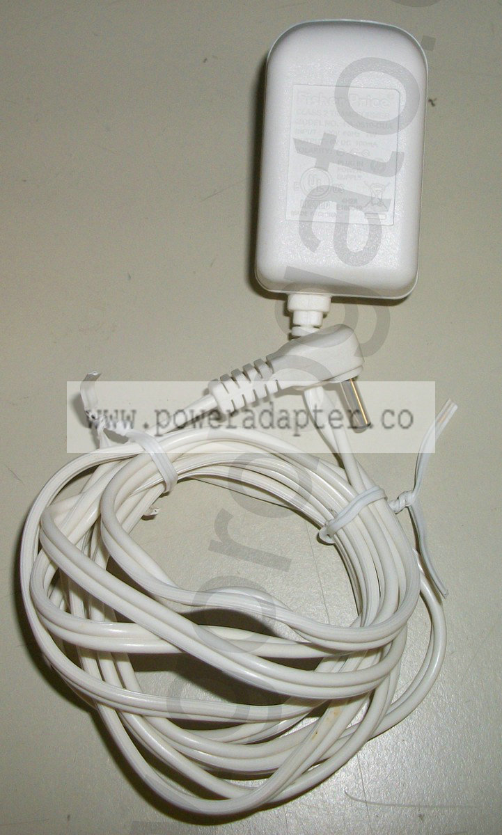 Fisher Price Baby Monitor AC Adapter PA-0610-DUA [PA-0610-DUA] Input: 120VAC 60Hz 7W, Output: 6VDC 100mA. Model No.: