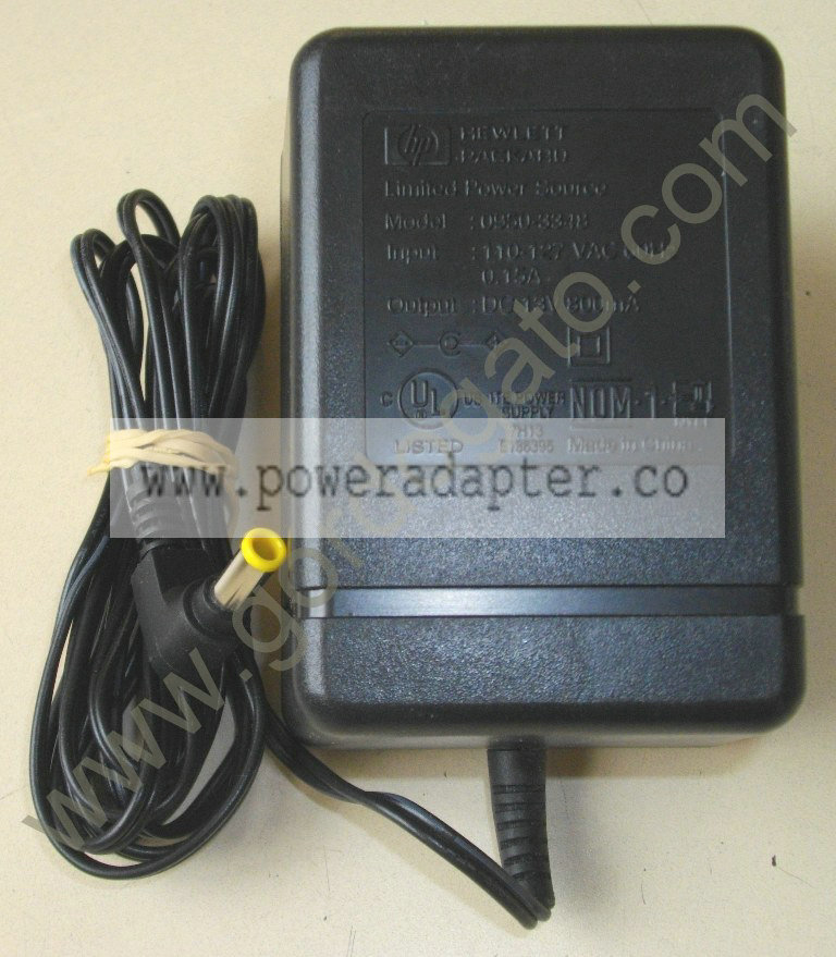 HP Hewlett Packard JetDirect AC Adapter Power Supply 0950-3348 [0950-3348] P/N 0950-3348 for older HP JetDirect. This - Click Image to Close
