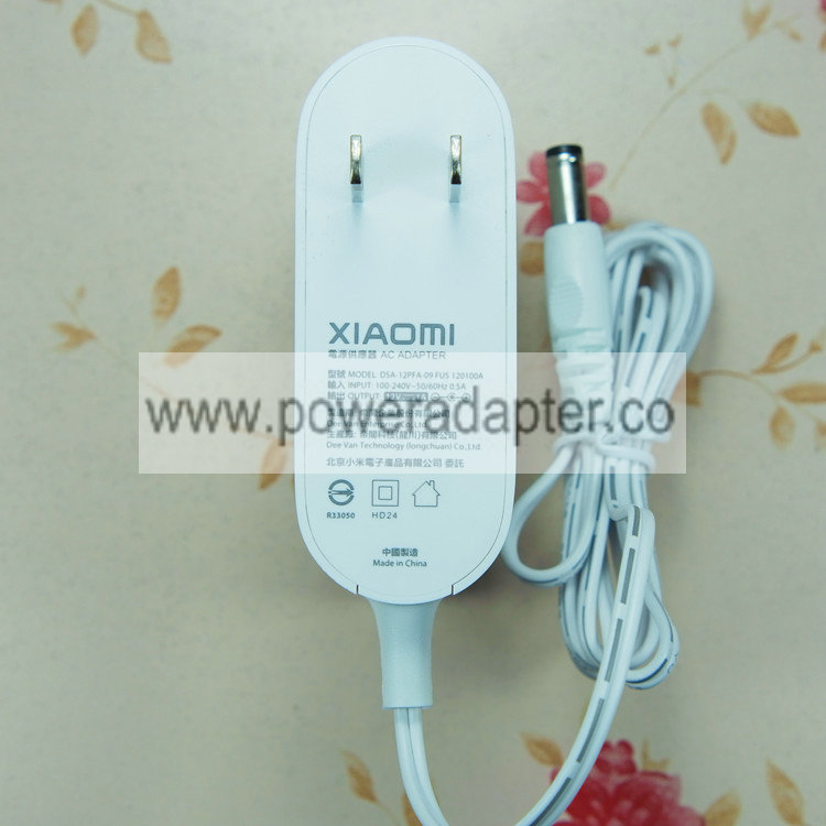 xiaomi hub 4 original power adapter 12V 1A MINI3 replacement power cord white brand: xiaomi output: DC 12V 1A mode