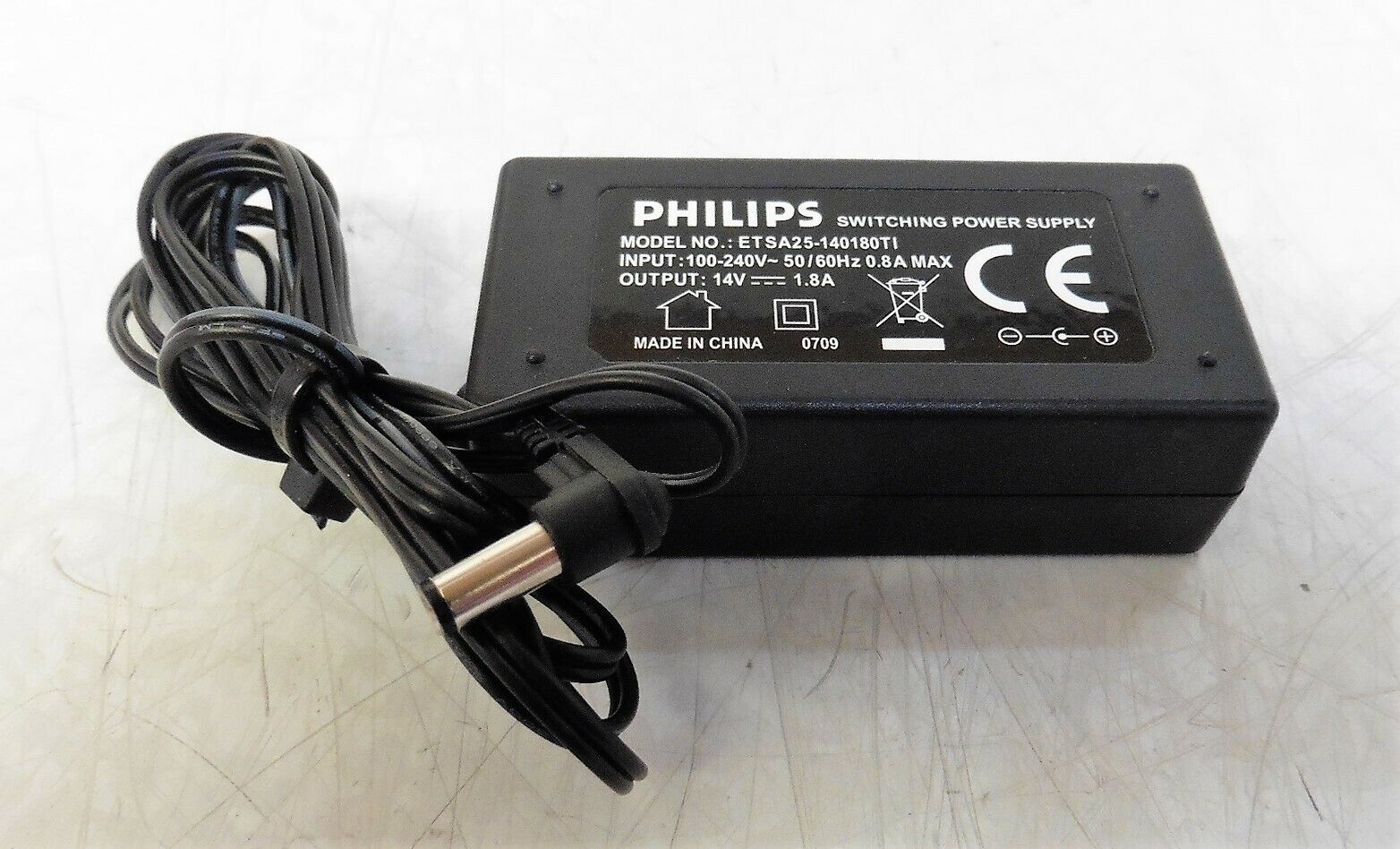Genuine Philips ETSA25-140180TI 14V 1.8A Power Supply Adapter PS AC/DC Charger Brand: Philips Unit Type: Unit MPN: - Click Image to Close