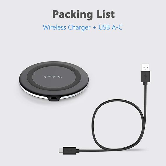 Wireless Charger,10W Max Fast Wireless Charging Pad Compatible with iPhone 16e/16/16 Plus/16 Pro Max/15/14/13/SE 2022/12