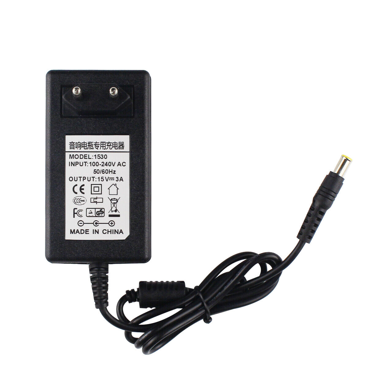 15V 3A 6.4*4.4mm Compatible Ac/Dc Adapter for Sony SRS-X55 SRS-BTX5 Charger 15V 3A 6.4*4.4mm Ac/Dc Adapter Compatible F