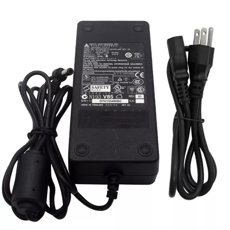 Genuine Delta Cisco 341-0211-03 Power Supply 56V 0.8A AC Power Adapter Brand Delta Electronics Type AC & DC Compatible