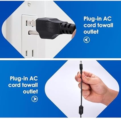 AC/DC 48V 1.25A 60W Power Supply Adapter Compatible with for Swann NVR, PoE Switch Injectors POE-8-48v60w GPOE-4A-48v48w