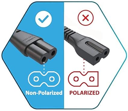 Tv Power Cord 12Ft Cable for Samsung LG TCL Sony: Apple Tv Insignia Sharp Toshiba JVC Hisense 4k 8k UHD Crystal Tizen Sm