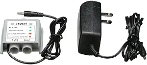 Moen AC Power Cord Adapter Kit for Moen MotionSense, MotionSense Wave and U by Moen Kitchen Faucets, 169031 Brand Moen