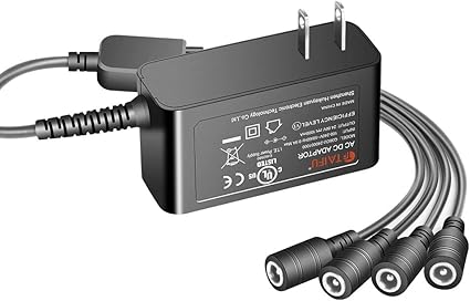 for Philips Hue Power Supply, TAIFU 24V Power Adapter for Philips Hue Play Light Bar 440400980001 440400982931 S020XM240