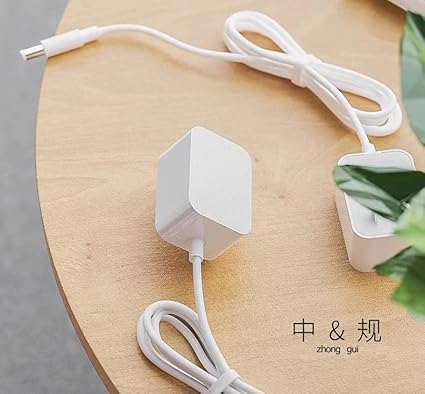 Adapter Power Cord Replacement for Hatch Baby Rest Sound Machine Night Light, Barrel Style 5V 1A White AC Supply Adapter