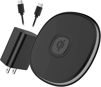 Wireless Charger, Qi Certified 15W Max Fast Charging Pad with PD3.0 Adapter USB Phone Charger for iPhone 16/15/14/13/13 Wireless Charger, Qi Certified 15W Max Fast Charging Pad with PD3.0 Adapter USB Phone Charger for iPhone 16/15/14/13/13