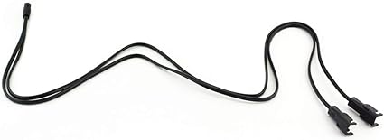 2 Pin Splitter Lead Y Power Cable 2 Motors to 1 Power Supply for Electric Recliner and Lift Chairs Color black Brand