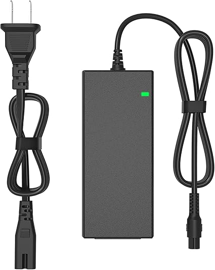 42V 2A Power Adapter with 3-Prong Inline Connector for 36V Pocket Mod,Dirt Quad,and Sports Mod Power Supply Adapter Co