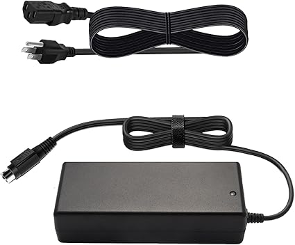4-Pin DIN 24V AC/DC Adapter Replacement for MW Mean Well GS160A24-R7B GST160A24 GS160A24-R7BGU GST160A24-R7B GSM160B24 G