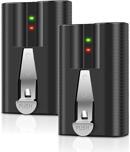 2Pack Replacement for Ring Battery Compatible with Ring-Doorbell-Camera 2/3/4/3plus, Stick Up Camera (2nd and 3rd Gen),