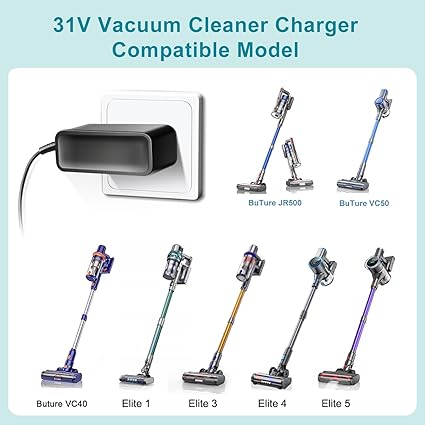 31V 500MA Charger for Trucozie Model T350, Dezkly Model H318 H318Black H318Pink, Smoture VC70 VC80, AZVKEA S17, AOLOKO A