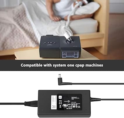12V 6.67A Charger Compatible with System One 60 Series 267P 467P 560 560P 567P 660P 667P 760 760P 767P 1067P 1167P CPAPs