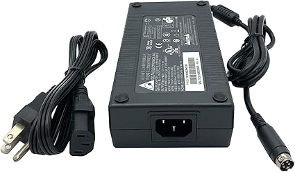Genuine Delta DPS-150NB-1 A 150W 4-Pin AC Adapter 12V 12.5A Power Supply with Cord Connector Type 4-Pin Compatible Devi