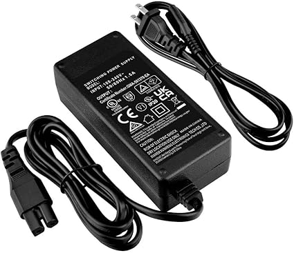 24V AC Charger Compatible with Miko Shiatsu Foot MMF-01C MK-02-02-SILVER RF-670 AST-300H AST-300A Yoisho UComfy YH-3318G