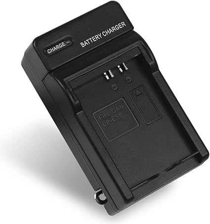 LP-E10 Battery Charger for Canon EOS Rebel T3, T5, T6, T7, Kiss X50, X70, X80, X90, 1100D, 1200D, 1300D, 1500D, 3000D C