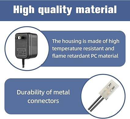24VAC AC Power Adapter Transformer for Orbit Sprinkler Indoor Irrigation Timers Power Supply Cord,Compatible with Rain B