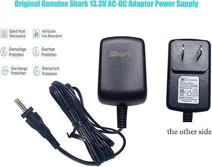 Original Shark 13.3V 0.75A AC/DC Adapter for Shark ID DK12-133075A-U DK12-133075AU DK12-133075-AU DK12133075AU Dongguan