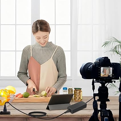 12v 4 pin Power Supply,12v10a Power Supply with 4-pin XLR Connection, Delivering 12 Volts and 10 amps for Providing unin