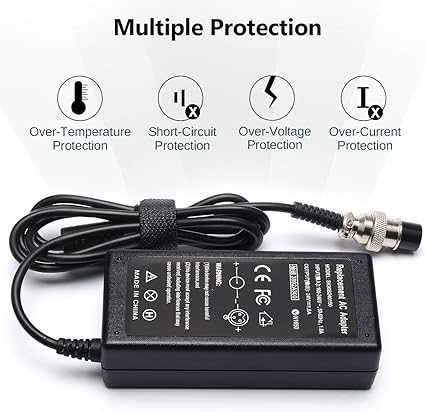 24V Scooter Battery Charger for Razor E100 E125 E150 E200 E200S E175 PR200 ZR350 E225 E225S E300 E300S E325 E500S MX350
