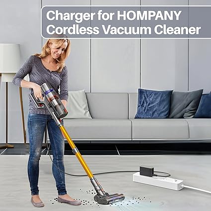 36V Charge for Hompany Vacuum Cordless Cleaner DC Power Cord Compatible with Hompany Smartvac 11 AC Adapter for Laresar