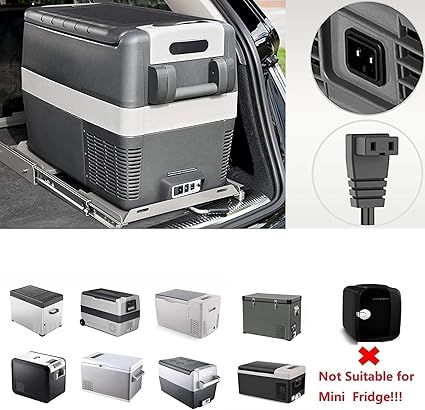 87W Car Fridge Freezer Cord Compatible with Euhomy CFC-18 Alpicool ARB ICECO Setpower Aspenora JoyTutus Ausranvik AstroA