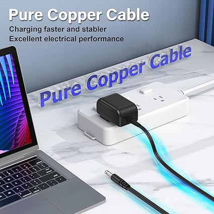 UL Listed Power Cord for Echelon Connect Sport Model ECH-Sport Exercise Fitness Bike Charger Replacement AC Adapter 6.0F