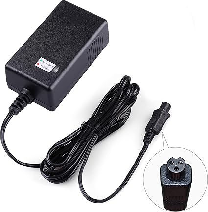 42V 1A Battery Charger, Compatible with Razor Hovertrax 2.0 Electric Scooters, Swagtron T1, T3, T6, Power Supply for Lit