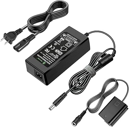 AC-PW20 Power Supply NP-FW50 ZV-E10 Dummy Battery ACPW20 Continuous AC Adapter Kit for Sony Alpha ZVE10 A6400 A6000 A510