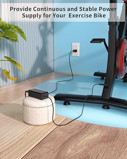 Compatible with Peloton Power Cord Replacement for Peloton Bike Power Cord Replacement Charger Cord 12V 4.17A Exercise B