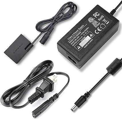 for Canon R50 Dummy Battery ACK-E18 AC Power Supply Adapter DR-E18 DC Coupler Kit for Canon EOS Rebel R50 R100 RP T6i T7