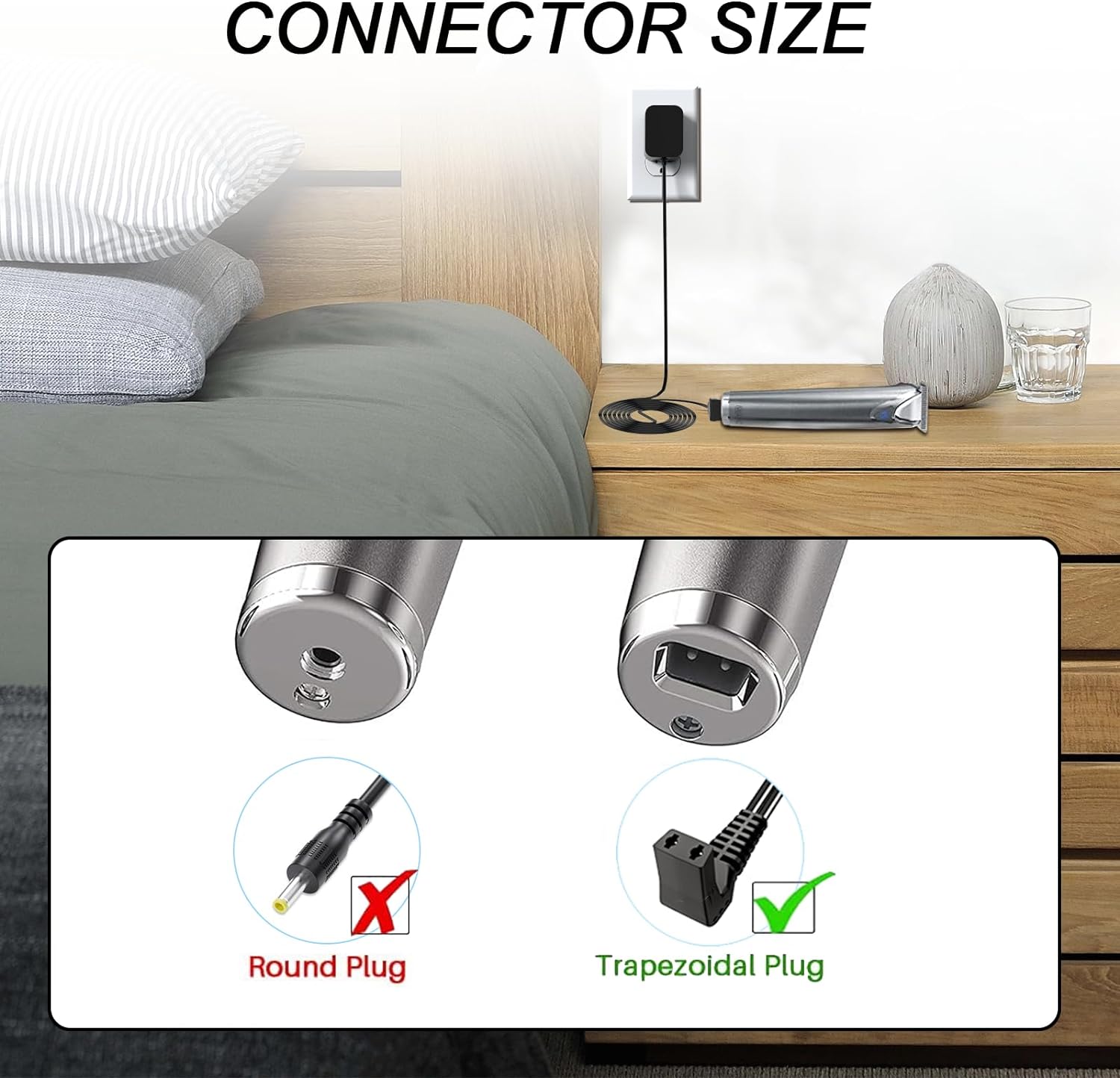 Fast Wireless Charger, [2 Pack] Qi Certified Wireless Charging Stand Compatible iPhone 16/16 Pro/16 Pro Max/15/14/13/12
