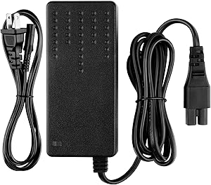 2-Prong 24V AC/DC Adapter Compatible with Cloud Massage 9486098094 Shiatsu Foot Massager Deep Kneading Machine with Heat