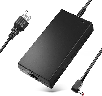 180W Charger Fit for Acer Nitro 5 7, Predator Helios 300 / Triton 300 500 Series Gaming Laptop Power Supply Cord Connec