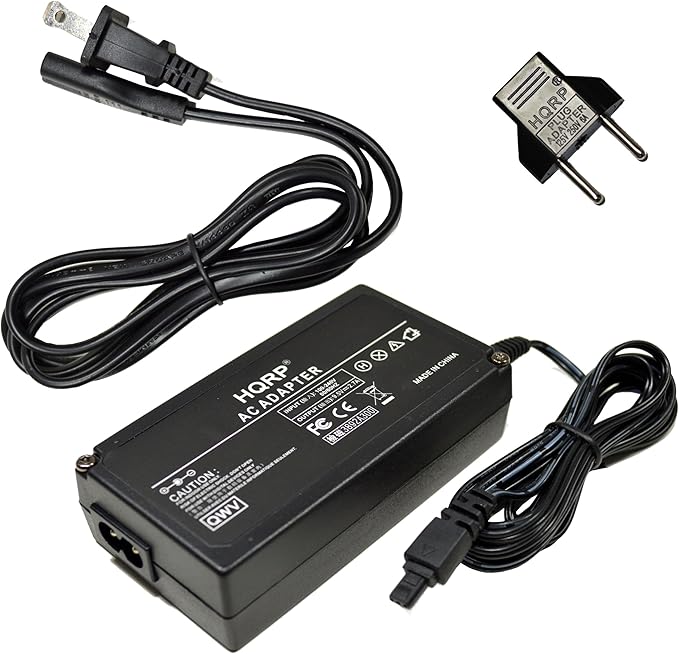 AC Adapter Compatible with Canon CA-560 ZR50MC ZR45MC ZR40 ZR30MC ZR10 ZR20 ZR25MC ZR30MC, Optura 100MC 200MC Pi Camcord