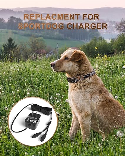 Charger Replacement for SportDOG Charging Adaptor Only Compatible with SD-425, SD-425S, SD-425CAMO, and SD-825 Remote Tr