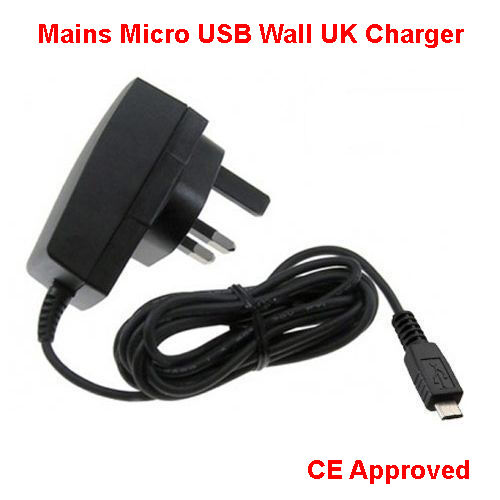 USB Mains Adapter Wall Charger Plug For Amazon Kindle Fire /Fire HD /Paper White Number of Ports 1 Design/Finish Plain