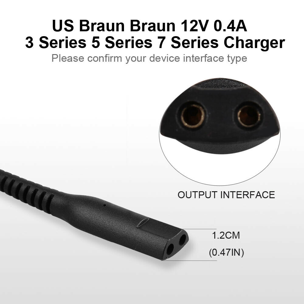 Power Wall Charger for Braun Shaver Series 1 3 5 7 9 Braun Electric Shavers Brand: Unbranded MPN: Does Not Apply Col - Click Image to Close
