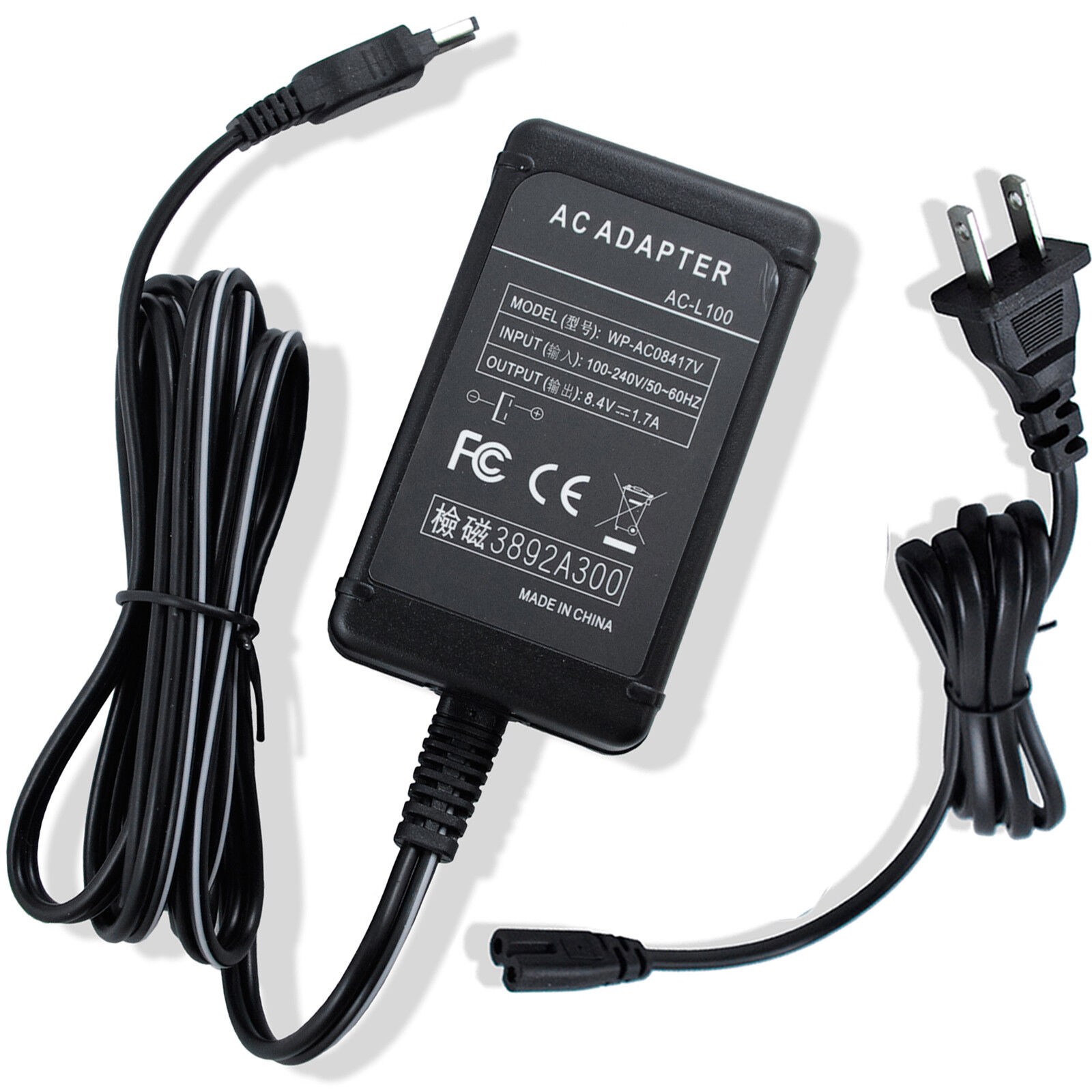 AC Power Adapter For Sony AC-L10A DCR-TRV103 DCR-TRV110 CCD-TRV308 Power Supply AC Power Adapter For Sony AC-L10A DCR-T